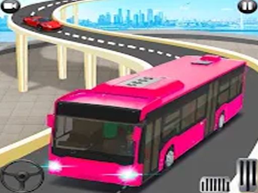 Modern Bus Parking Free - browser game screenshot