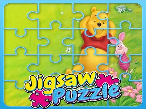Winnie The Pooh Jigsaw Joyride - browser game screenshot