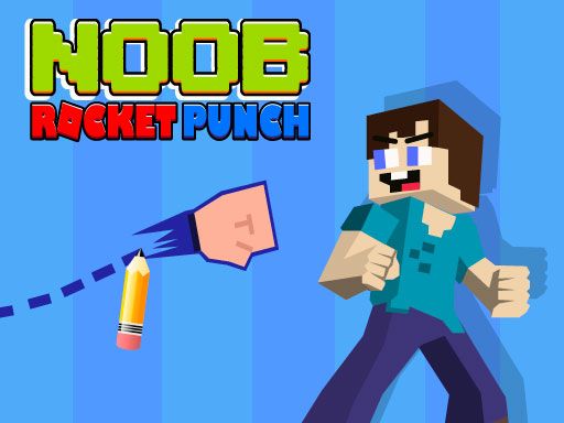 Noob Rocket Punch - browser game screenshot