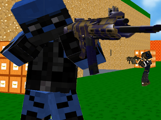 Original Blocky Combat Swat 2022 - browser game screenshot