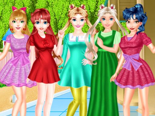 Sailor Girl Casual Outfit - browser game screenshot