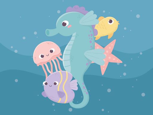 Adorable Fish Memory - browser game screenshot