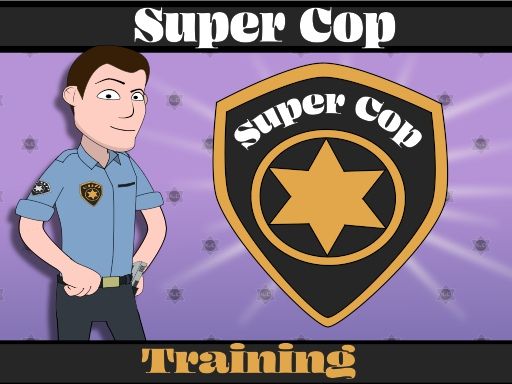 Super Cop Training - browser game screenshot