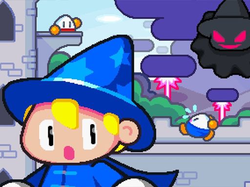 Drop Wizard Tower - browser game screenshot