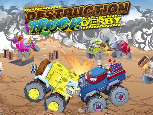 Destruction Truck Derby - browser game screenshot