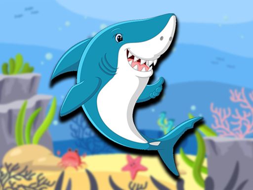 Dady Shark Adventure - browser game screenshot