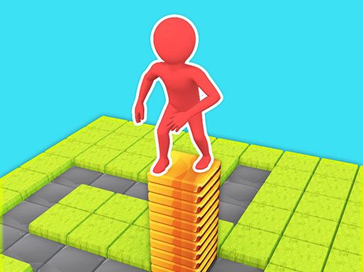 Stack Maze Puzzle - browser game screenshot