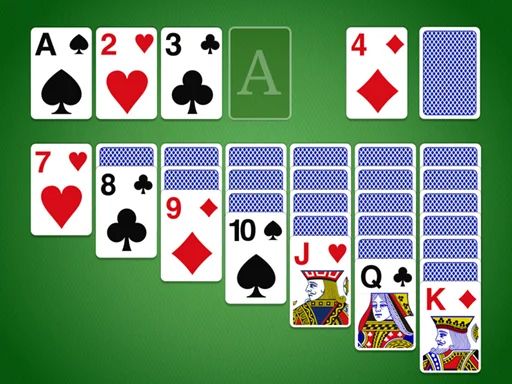 Solitaire Spider - browser game screenshot