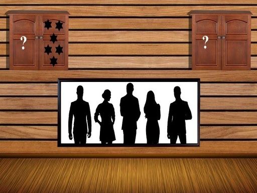 Modern Wooden House Escape Modern Wooden House Escape - browser game screenshot