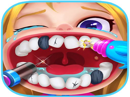 Crazy Dentist Hospital - browser game screenshot