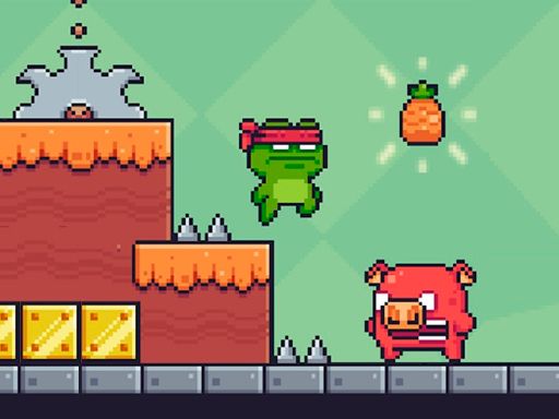 Funny Pixel Adventure - browser game screenshot