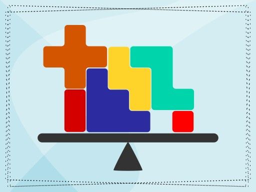 Weighted Seesaw - browser game screenshot