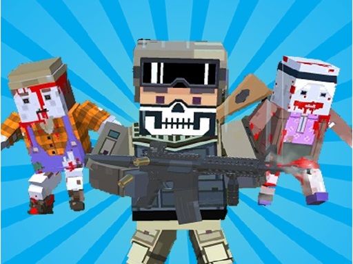 Combat Pixel Zombie Survival - browser game screenshot
