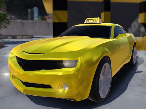 Real Taxi Driver 3D - browser game screenshot