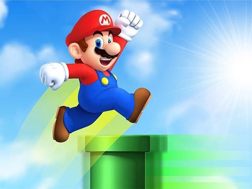 Super Mario Stack Jump - browser game screenshot