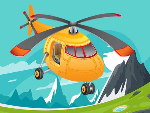 Helicopter Jigsaw Helicopter Jigsaw - browser game screenshot