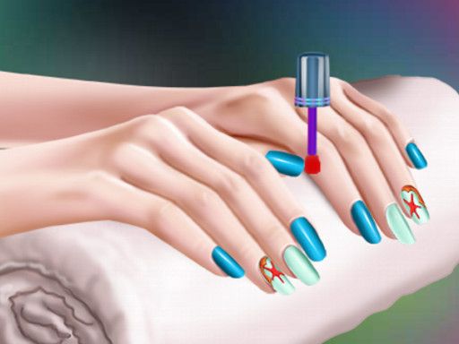 Girl Prom Hand Care - browser game screenshot
