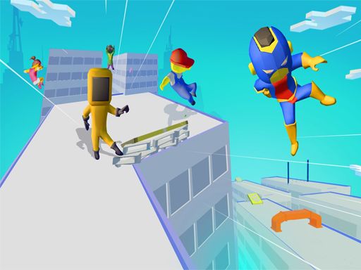 Parkour Run 3D -Fun - browser game screenshot