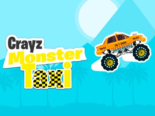 Crayz Monster Taxi - browser game screenshot