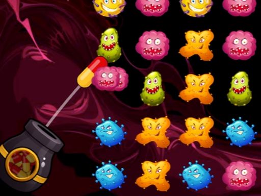 Bacteria Monster Shooter - browser game screenshot