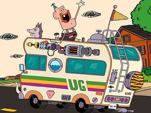 Uncle Grandpa Hidden - browser game screenshot