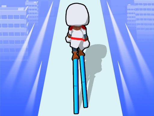 Heels Stacky Rush 3D - browser game screenshot