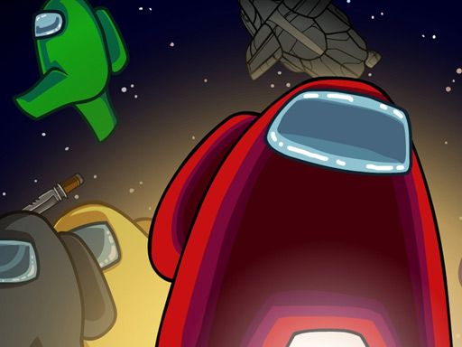 Among Us Color Defense - browser game screenshot