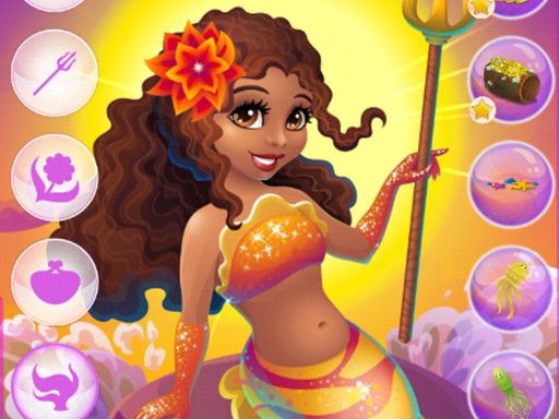 Mermaid Dress Up Games - browser game screenshot