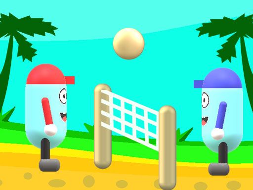 Beach Volleyball - browser game screenshot