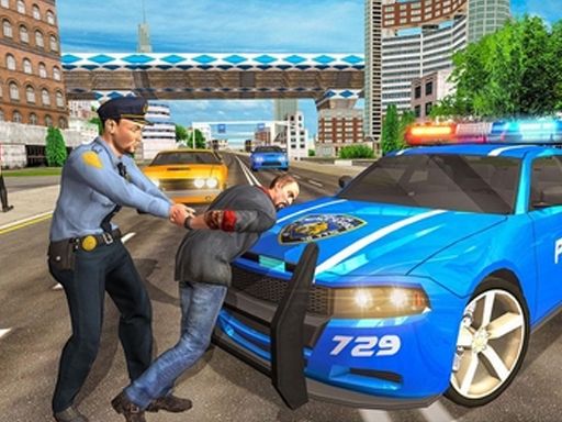 Police Car Chase - browser game screenshot