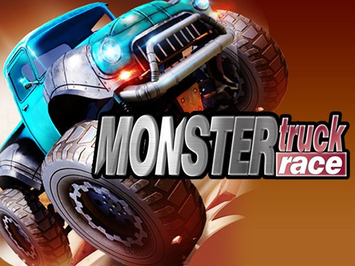 Monster Truck Race - browser game screenshot
