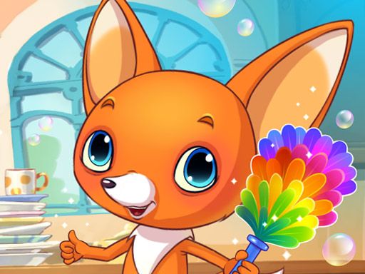 Clean Up Kids - browser game screenshot
