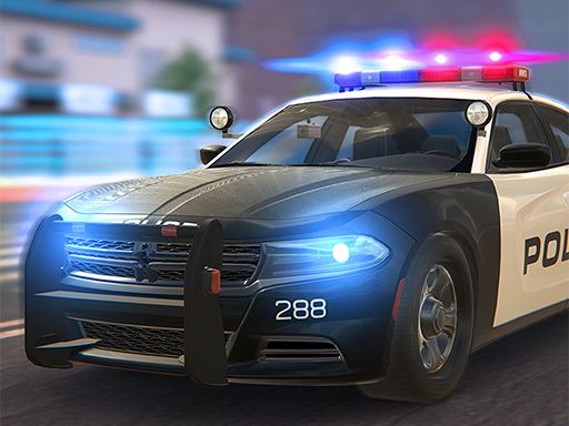 Police Car Simulator - browser game screenshot