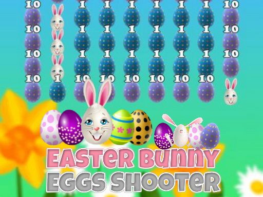 Easter Bunny Eggs Shooter - browser game screenshot