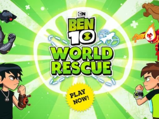 Ben 10 World Rescue - browser game screenshot