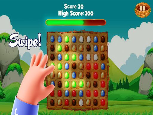 Candy Crush Eggs Blast Game: Eggs Link Puzzle  - browser game screenshot