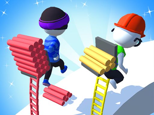 Ladder Run - browser game screenshot