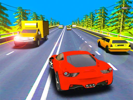 Highway Road Racer Traffic Racing - browser game screenshot