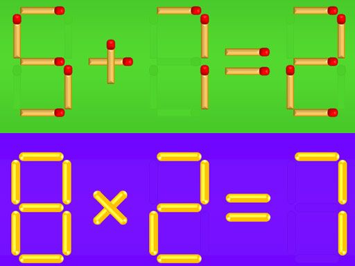 Math Matchsticks Math Matchsticks - browser game screenshot
