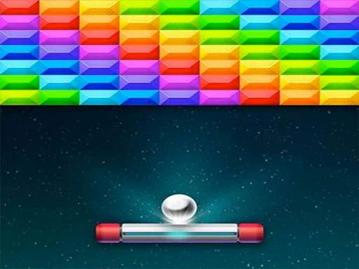 Bricks Breaker Arcade Space Game - browser game screenshot
