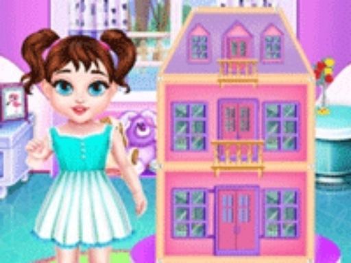 Baby Taylor Doll House Decorating - browser game screenshot