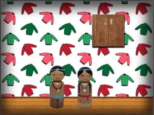 Amgel Christmas Room Escape 5 - browser game screenshot
