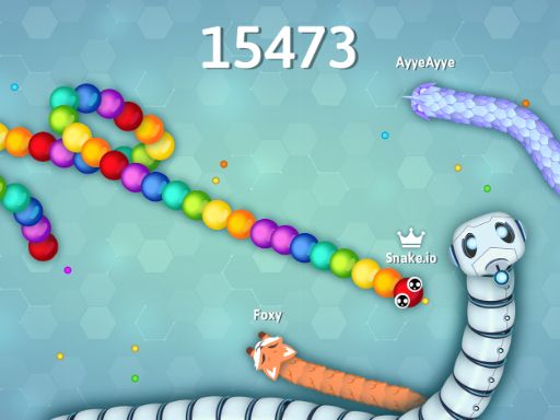 Snake io war - browser game screenshot