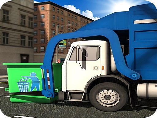 City Garbage Truck Simulator Game - browser game screenshot