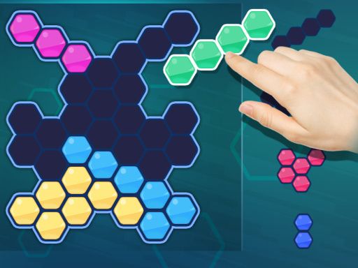 Block Hexa Puzzle - browser game screenshot