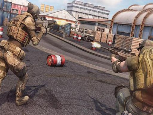 Army Commando Shooting Adventure - browser game screenshot