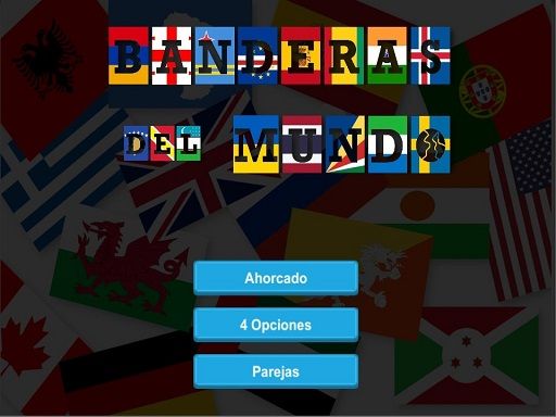 Banderas del mundo - browser game screenshot