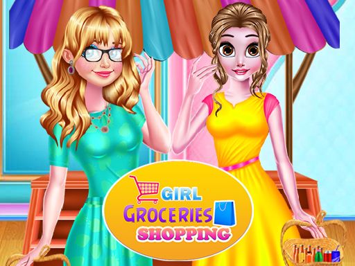 Girl Groceries Shopping - browser game screenshot
