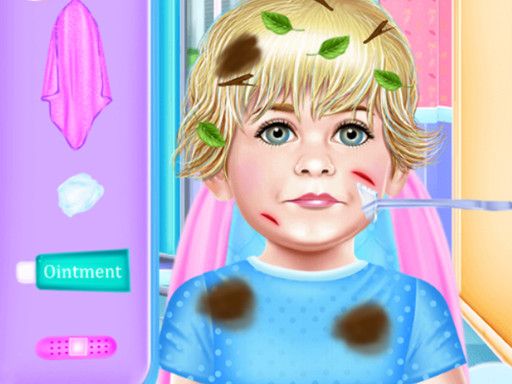Baby Taylor Hospital Adventure - browser game screenshot