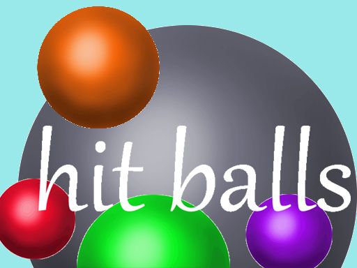 Hit Balls - browser game screenshot